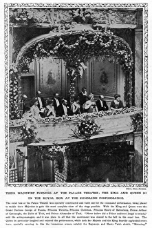 First Royal Variety Show performance, 1912 First Royal Variety Show performance, 1912