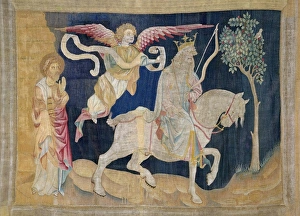 Angers Gallery: First Seal: White Horse. Apocalypse of Angers