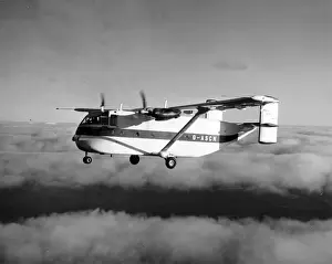 The first Short Skyvan G-ASCN following re-engining