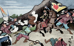 First Sino-Japanese War (1894-1895). Conflict between Qing D First Sino-Japanese War (1894-1895). Conflict between Qing D