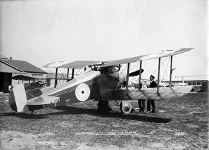 Prepares Prints: First Sopwith TF2 Salamander E5429, prepares for takeoff