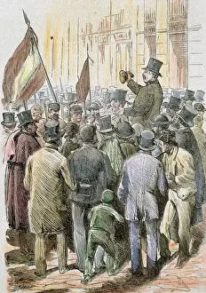 Talk Prints: First Spanish Republic. The chairman called to order a commi