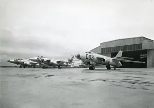 The first three Sud-Aviation SO4050 Vautour II prototypes