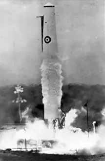 The first Thor IRBM launched in a training exercise