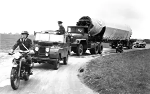 The first Thor missile for the RAF