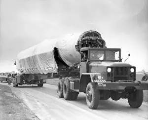 The first Thor missile for the RAF