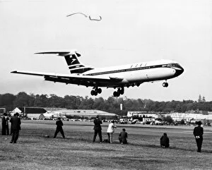The first Vickers VC10 G-ARTA makes its maiden flight