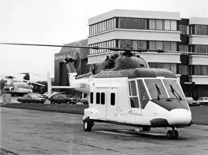Gatwick Prints: The first Westland 30 G-BIWY for British Airways at Gatwick