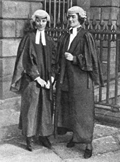 1921 Collection: First women barristers, 1921