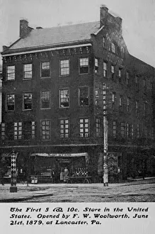 Pennsylvania Prints: First Woolworth store, Lancaster, Pennsylvania, USA