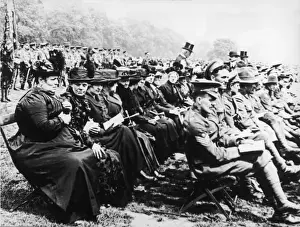 Widows Prints: First World War medal ceremony