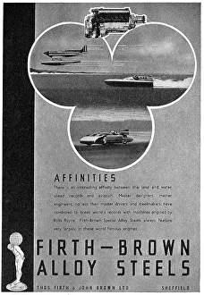 Alloy Prints: Firth Brown Alloy Steels