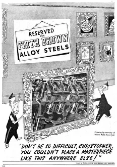 Steels Prints: Firth Brown Alloy Steels