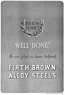 Steels Prints: Firth Brown Alloy Steels