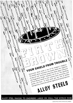 Steels Prints: Firth Brown Alloy Steels