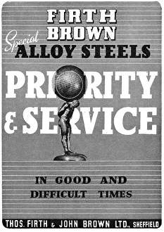 Steels Prints: Firth Brown Alloy Steels