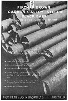 Carbon Prints: Firth Brown Carbon & Alloy Steel Black Bars