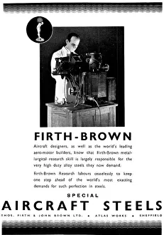 Firth Brown Special Aircraft Steels