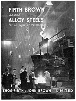 Steels Prints: Firth-Brown Special Alloy Steels