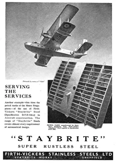 Staybrite Prints: Firth Brown Staybrite Rustless Steel