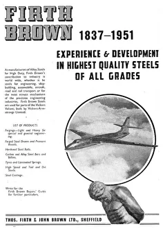 Forgings Prints: Firth Brown Steel Forgings & Castings