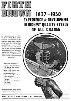Thos Prints: Firth Brown Steel Products For The Aircraft Industry