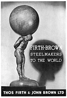 Thos Prints: Firth-Brown Steelmakers 1942 Advert