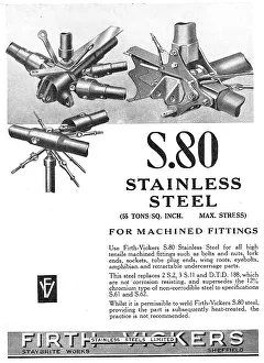 Stainless Prints: Firth Stainless Steels: S80 Stainless Steel