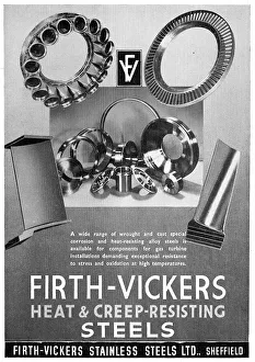 Firth Prints: Firth-Vickers Heat-Resisting Alloy Steels