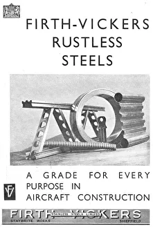 Rustless Prints: Firth Vickers Rustless Steels