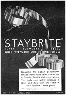 Steels Prints: Firth-Vickers Stainless Steels