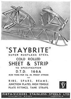 Stainless Prints: Firth-Vickers Stainless Steels: Cold