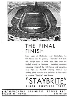 Steels Prints: Firth-Vickers Staybrite Stainless Steels