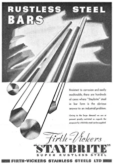 Firth Prints: Firth-Vickers Staybrite Stainless Steels