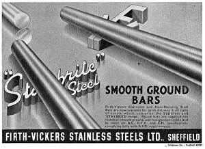Firth Prints: Firth-Vickers Staybrite Stainless Steels