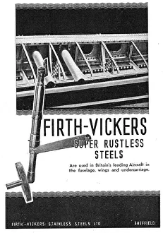 Stainless Prints: Firth Vickers Super Rustless Steels