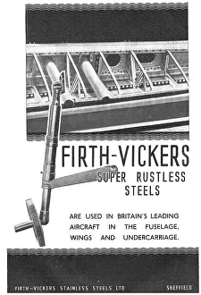 Stainless Prints: Firth-Vickers Super Rustless Steels