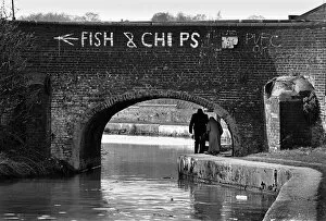 Pensioners Gallery: Fish and Chips bridge Stoke