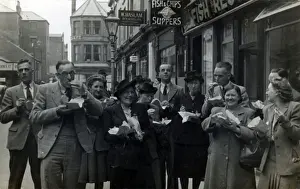 Chips Prints: Fish & Chips, Manchester, Lancashire