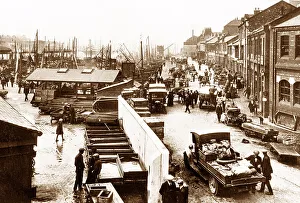 Fish Quay, North Shields early 1900's