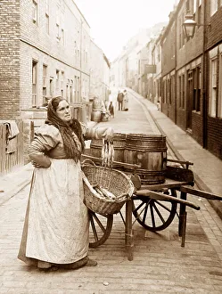 Fish seller Victorian period