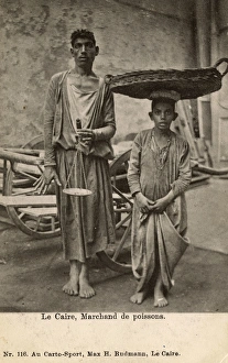 Images Dated 2nd December 2016: Fish Sellers - Cairo, Egypt