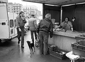 Cold Gallery: Fish stall Normandy, France