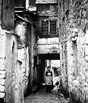 Fish Street, Clovelly, Devon - Victorian period