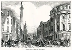 Images Dated 15th February 2019: Fish Street Hill and Fire-Brigade