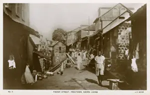Fisher Prints: Fisher Street, Freetown, Sierra Leone, West Africa