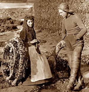Fisherman and girl
