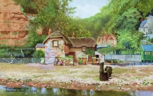 Chine Collection: Fisherman's Cottage, Shanklin Chine, Isle of Wight