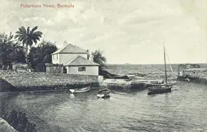 A Fishermans home, Bermuda, West Indies