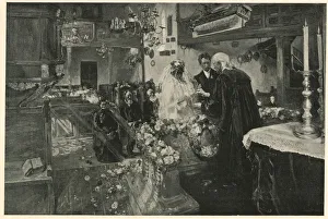 Bridegroom Gallery: A Fishermans Wedding by Ludwig Dettmann